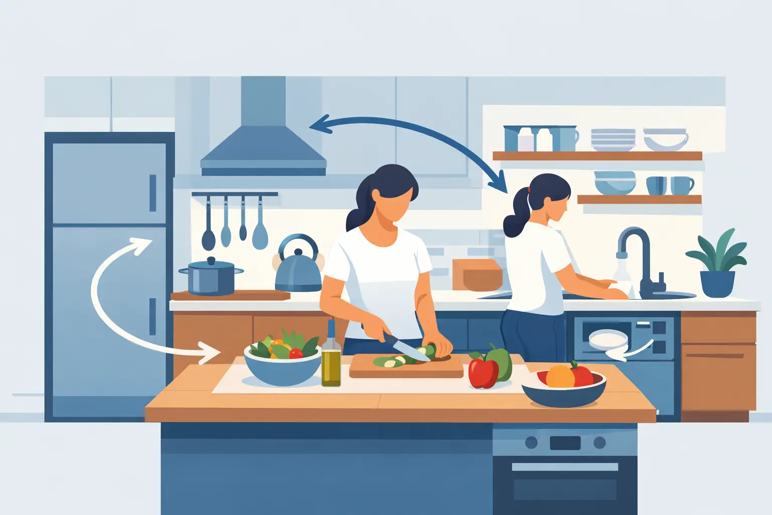 Ergonomic Kitchen Workflow That Works Every Day