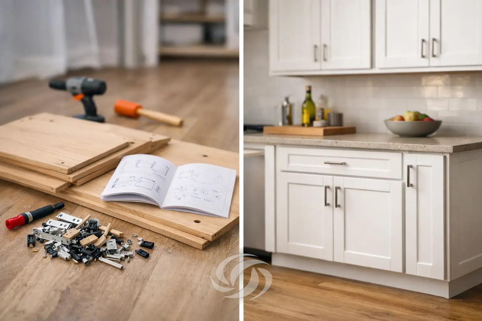 Ready-to-Assemble Versus Assembled Cabinets